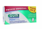 Gum original white pasta dental (2 tubos 75 ml)