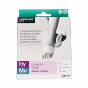 Corrector doble juanetes y plantar - farmalastic feet (pie derecho talla grande)