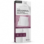 Faja abdominal multibanda monofilamento - farmalastic (1 unidad talla pequeña color blanco)