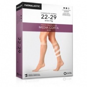 Media corta (a-d) compresion normal - farmalastic puntera cerrada (2 unidades talla reina plus color