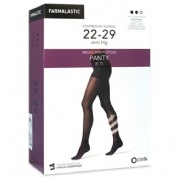 Panty (e-t) compresion normal - farmalastic (1 unidad talla mediana color negro)