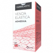 Venda elastica adhesiva - farmalastic (4,5 x 10)