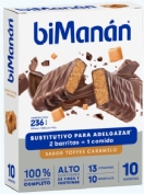 BiManán Barritas BeSlim Toffee Caramelo (10 ud)