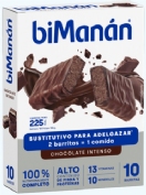 BiManán Barritas BeSlim Chocolate Intenso (10 ud)
