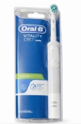 Oral-B Braun Cepillo Eléctrico Vitality CrossAction 100 (color blanco)