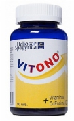 Vitono + Vitaminas + Q10 90 cápsulas – Heliosar
