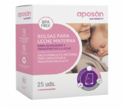 Aposán Bolsas para leche materna (25 unidades)