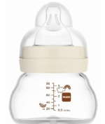 MAM Feel Good Biberón cristal (+0 meses 1 ud 90 ml)