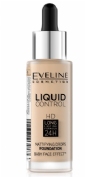 Eveline Maquillaje Matificante Liquid Control HD Mat 015 Beige Vainilla 32ml