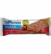 biManán Snack chocolate con leche 20g