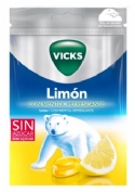 Vicks Limón Caramelo duro con mentol 72 g
