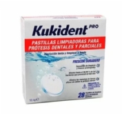 Kukident pro pastillas limpiadoras prótesis 28 pastillas