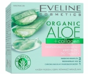 Eveline Organic Aloe + Collagen Hidratante y matificante gel 50ml