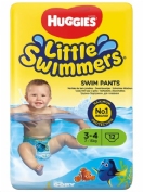 Huggies Little Swimmers Pañal bañador Talla 3-4 12ud