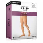 Panty caballero (e-t) compresion normal - farmalastic (1 unidad talla extragrande color beige)