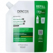 Dercos champu anticaspa ds cabello seco  1 bolsa 500 ml