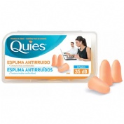 Quies Tapones Oidos de Espuma Color Carne (6 ud)