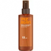 Piz buin fps - 15 proteccion media - aceite en spray solar acelerador de bronceado (150 ml)