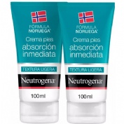 Neutrogena formula noruega - pies crema absorcion inmediata (2 tubos 100 ml duplo)