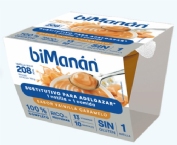 BiManán Copa BeSlim Sabor Vainilla Caramelo (210 g)