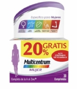 Multicentrum Mujer (30 comprimidos 20% promocioón)