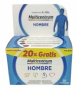 Multicentrum hombre (30 comprimidos 20% promoción)