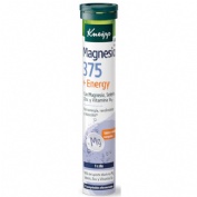 Kneipp magnesio 375 energy  15 comprimidos efervescentes sabor naranja sanguina
