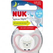 Chupete silicona - nuk space nigth (6 - 18 meses 1 unidad)