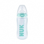 NUK Biberón fc + pp silicona anticólico 0 - 6 meses de 300 ml