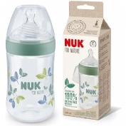 NUK Biberón silicona Nature talla M 260ml (1 unidad)
