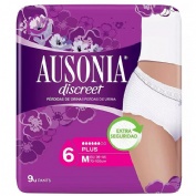 Ausonia Discreet Pants Plus talla M (9 unidades)