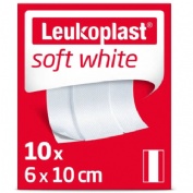 Leukoplast soft - aposito adhesivo (10 unidades 10 cm x 6 cm tira)