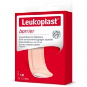 Leukoplast barrier - aposito adhesivo transparente (10 unidades 72 mm x 22 mm)
