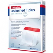 Leukomed t-plus skin sensitive - aposito esteril adhesivo (5 unidades 10 cm x 8 cm)