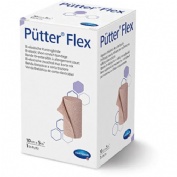 Venda compresiva bielastica putter flex comp fuerte traccion corta 1 unidad 5 m x 10 cm - putter fle