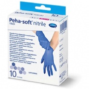 Guantes de nitrilo desechables - peha-soft nitrile fino (10 unidades talla mediana)