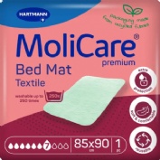 Empapador reutilizable - molicare bed mat textile (1 unidad 90 cm x 85 cm)