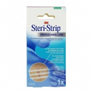 Steri strip - sutura cutanea esteril (tira  38 mm x 6 mm  6 tiras)