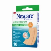 3m nexcare comfort  10 tiras 10 cm x 6 cm