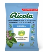 Ricola Caramelos Mentol sin azúcar (1 bolsa 70 g)