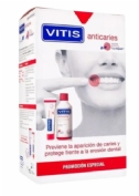 Vitis anticaries pack (1 envase 100 ml  pasta + 1 envase 500 ml colutorio)