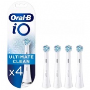 Cepillo dental electrico recambio - oral-b io ultimate clean (4 cabezales)