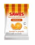 Sawes Pastillas Suavizantes Naranja 50g 