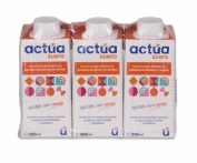 Actua suero sabor naranja 3 ud x 200ml 