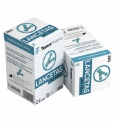 Tezaro Pharma Lancetas estériles para prueba de glucosa 50 ud