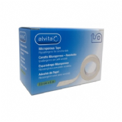 Alvita Esparadrapo hipoalérgico Microporoso 5 m x 2,5 cm 1ud