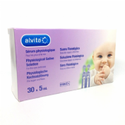 Alvita suero fisiologico esteril aerosolterapia  30 ampollas 5 ml