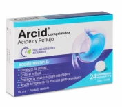 Arcid Acidez y Reflujo 24 comprimidos masticables