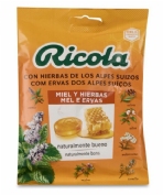 Ricola Caramelos bolsa miel y hierbas 70 g