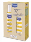 Mustela Pack Solar SPF50 Leche corporal 200ml + Facial 40ml 